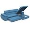 Ecksofa Polo P Porto 62 + Kissen Porto 62,3