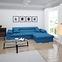 Ecksofa Polo P Porto 62 + Kissen Porto 62,7