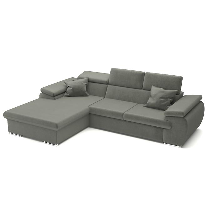 Ecksofa Polo L Kronos 15 + Kissen Kronos 15,2