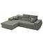 Ecksofa Polo L Kronos 15 + Kissen Kronos 15,2