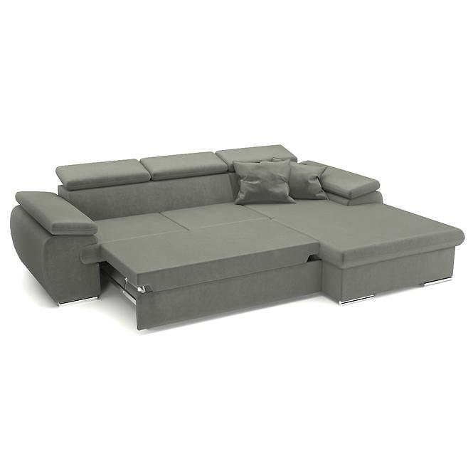Ecksofa Polo P Kronos 15 + Kissen Kronos 15,4
