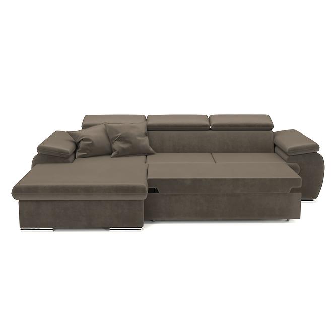 Ecksofa Polo L Paros 04 + Kissen Paros 04,5