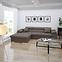 Ecksofa Polo L Paros 04 + Kissen Paros 04,7