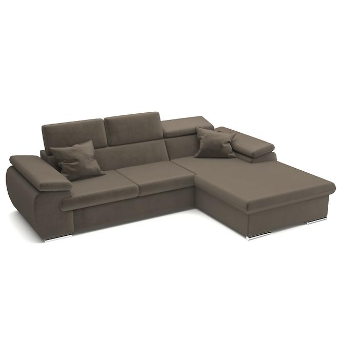 Ecksofa Polo P Paros 04 + Kissen Paros 04,2
