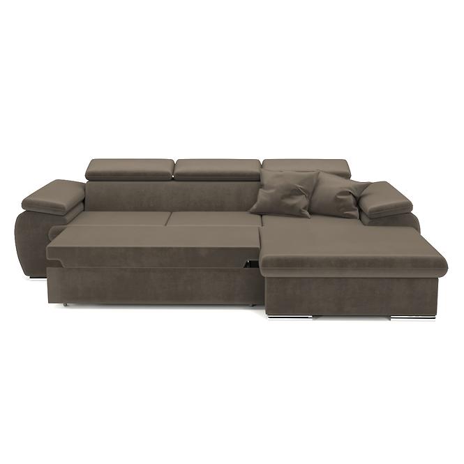 Ecksofa Polo P Paros 04 + Kissen Paros 04,5