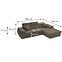 Ecksofa Polo P Paros 04 + Kissen Paros 04,6