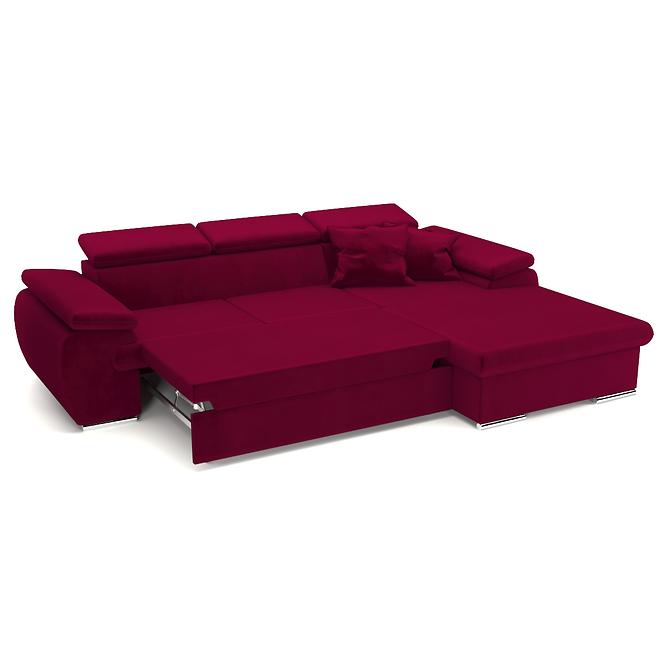 Ecksofa Polo P Kronos 02 + Kissen Kronos 02,4