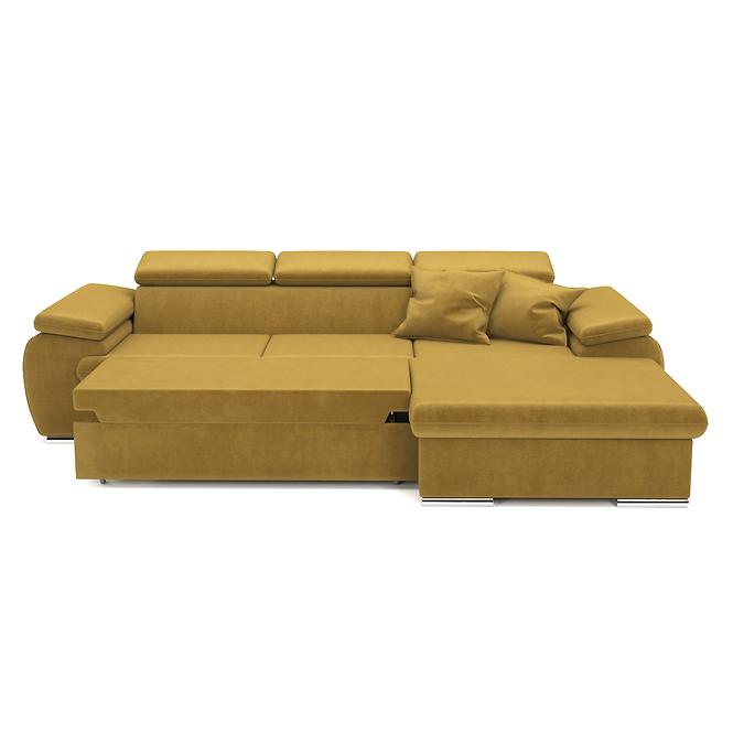 Ecksofa Polo P Kronos 01 + Kissen Kronos 01