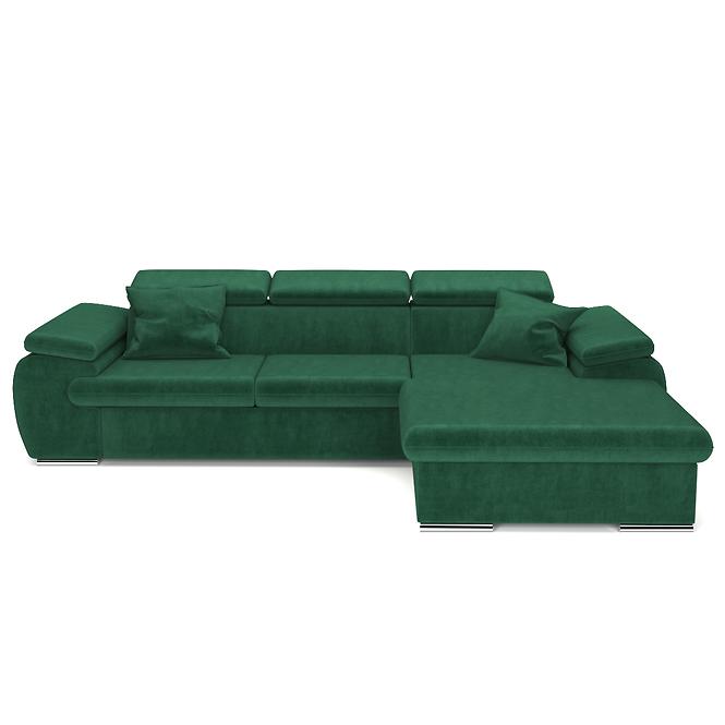 Ecksofa Polo P Kronos 19 + Kissen Kronos 19