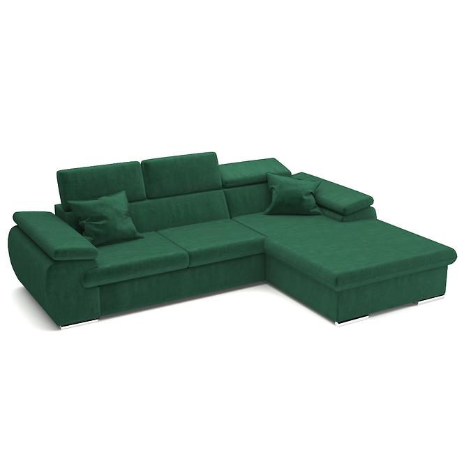Ecksofa Polo P Kronos 19 + Kissen Kronos 19,2