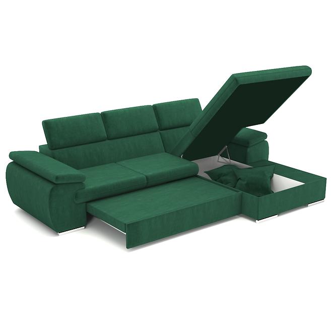 Ecksofa Polo P Kronos 19 + Kissen Kronos 19,3