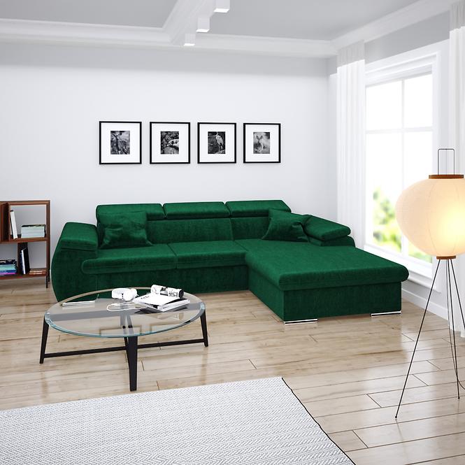 Ecksofa Polo P Kronos 19 + Kissen Kronos 19,7