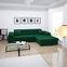 Ecksofa Polo P Kronos 19 + Kissen Kronos 19,7