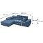 Ecksofa Polo L Kronos 05 + Kissen Kronos 05,6