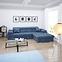 Ecksofa Polo P Kronos 05 + Kissen Kronos 05,7