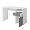 Schreibtisch Billa 60 1d1sz Weiß/Grafit,2