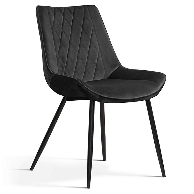 Stuhl Dubai Schwarz [BL19]/ Füß Schwarz