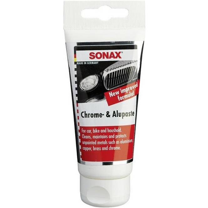 Sonax Reinigungspaste Chrom-Aluminium 75 ml