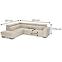 Ecksofa Rarys-1 L Recos 2,5