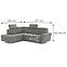 Ecksofa Garry-2 L Faro 03,5