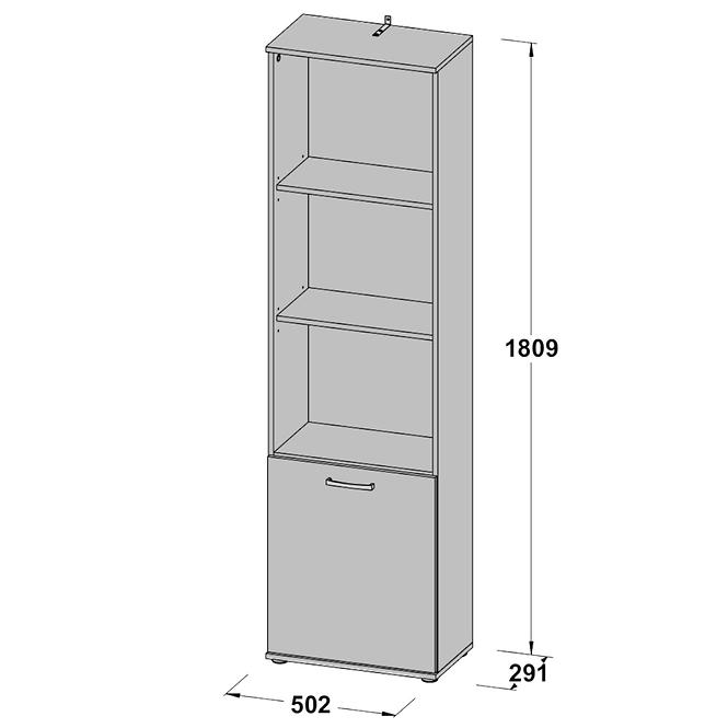 Schrank Niko 50cm Eiche Sonoma