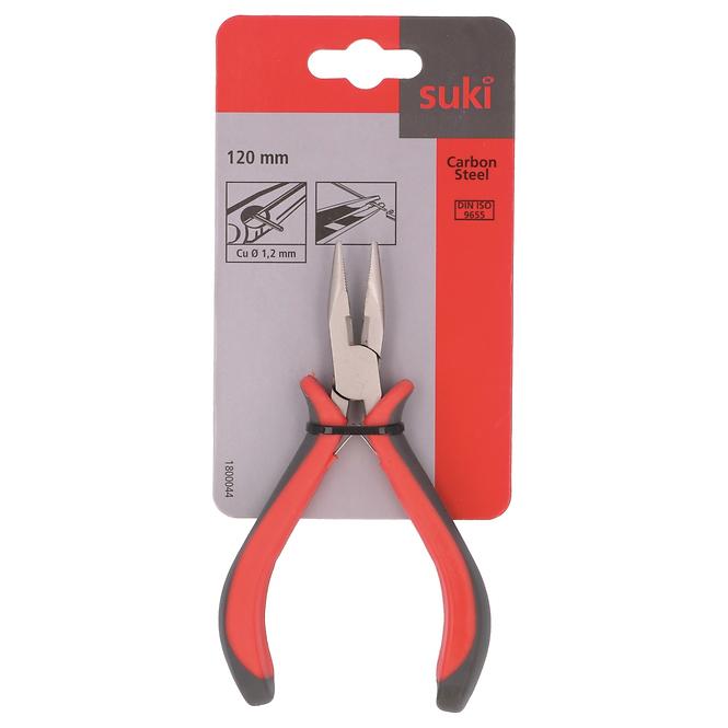 Spitzzange für El. gerade 120 mm, 2K - Griff