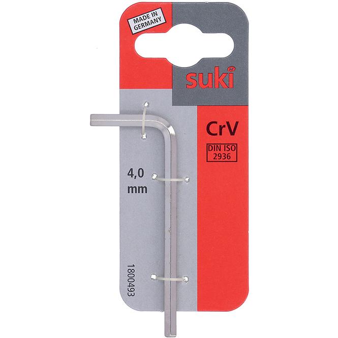 Inbusschlüssel - Innensechskant 4,0 mm Chrom-VanadiumN