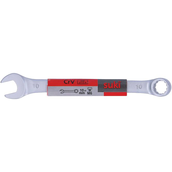 Ringmaulschlüssel flach 10 mm Chrom-Vanadium DIN3113-A,2