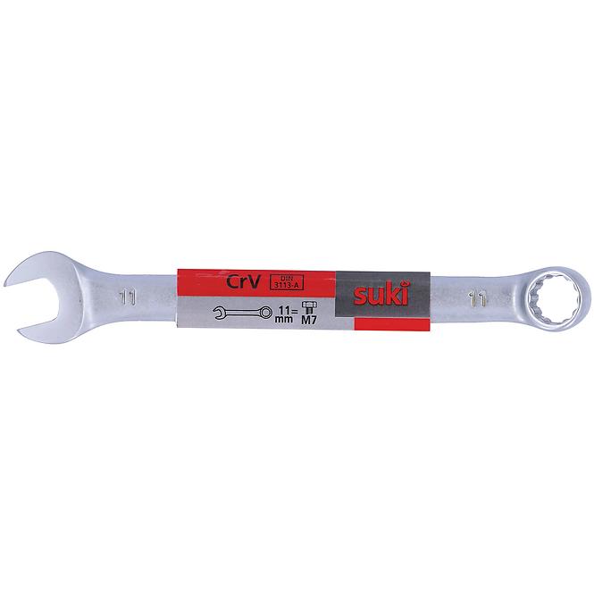 Ringmaulschlüssel flach 11 mm Chrom-Vanadium DIN3113-A