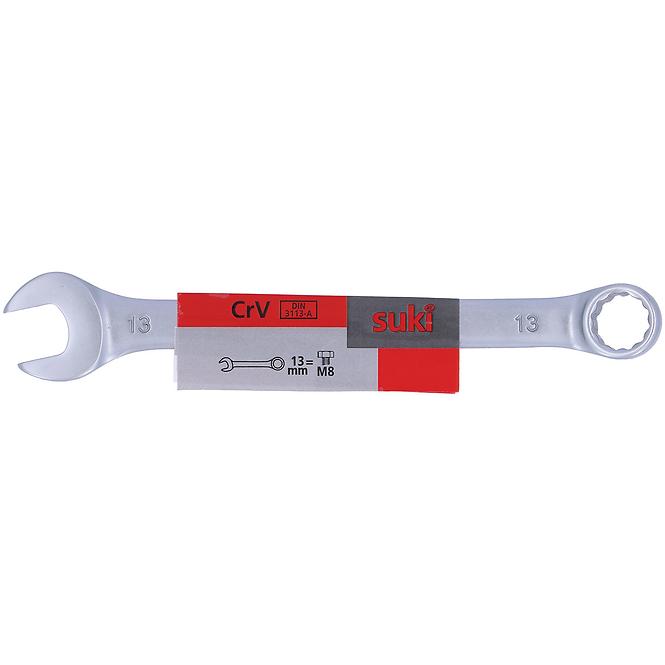 Ringmaulschlüssel flach 13 mm Chrom-Vanadium DIN3113-A