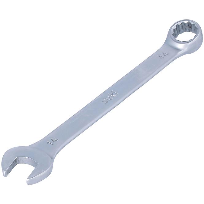 Ringmaulschlüssel flach 14 mm Chrom-Vanadium DIN3113-A