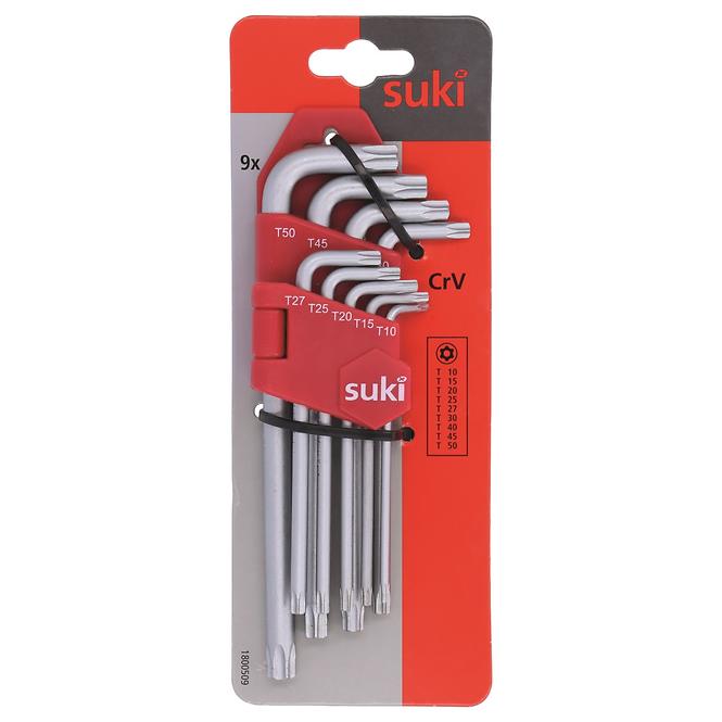 9-teiliger Torx-Schlüsselsatz, T10-50