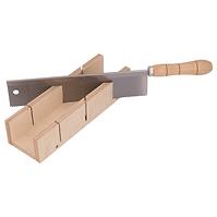 Gehrung Set 2-teilig, aus Holz