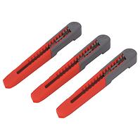 ABS-Schneidemesser 3 Stück 9 mm