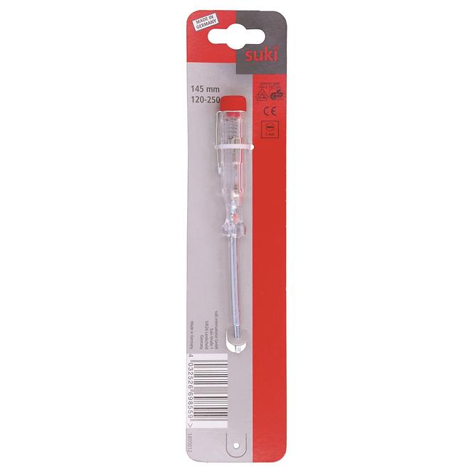 Spannungsprüfer 3,0x145 mm, CE, VDE