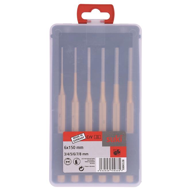 Vorstecher-Satz 6-teilig, 3-8 mm