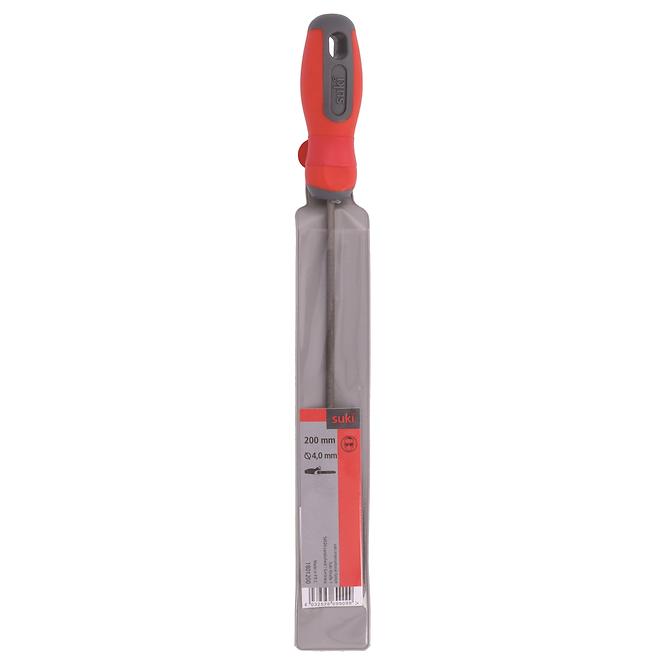 Kettensägefeile 200x4,0 mm, 2K-Griff