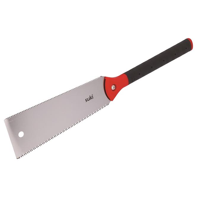 Japanische Handsäge 250 mm, 2K-Griff, doppelseitig gezahntes Sägeblatt