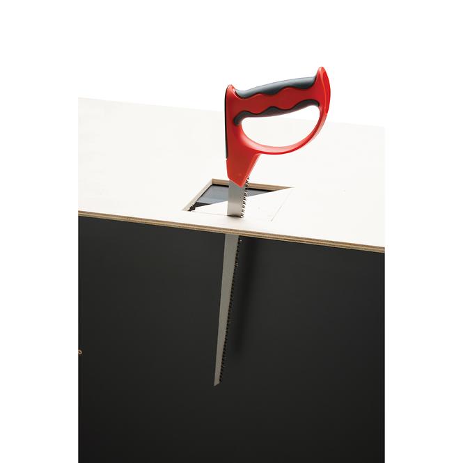 Hand-Stichsäge 300 mm, 2x Sägeblatt, 2K Griff