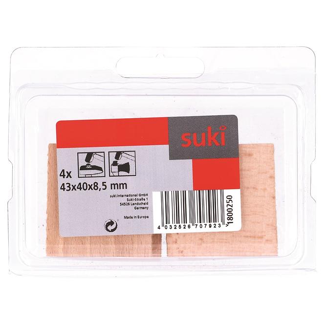 Holzkeil 43x40x 8,5 mm, 4 Stk