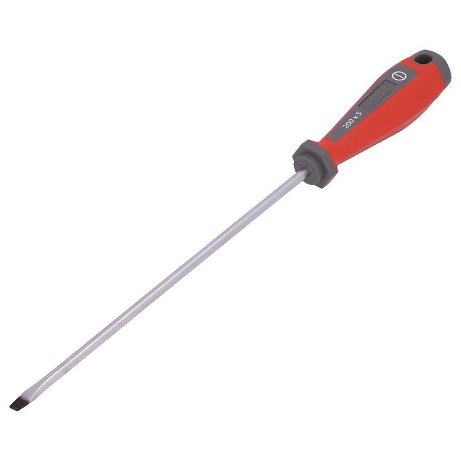 Schraubendreher 5,0x200 mm, 2K – Griff