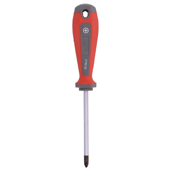 Schraubendreher PZ 2x100 mm, 2K – Griff