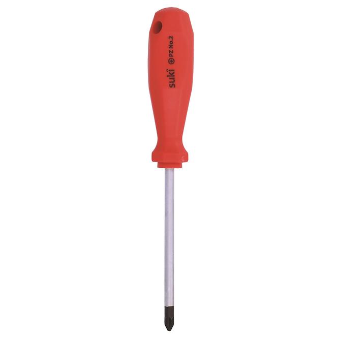 Schraubendreher PZ 2x100 mm, 1K- Griff