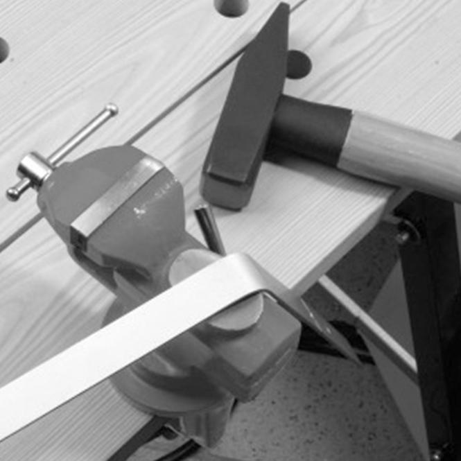 Schraubstock 50 mm Drehbar