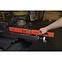 Wasserwaage 400 mm, rot, Aluminium, Messgenau. 1,0 mm,3