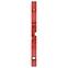 Wasserwaage 600 mm, rot, Aluminium, Messgenau. 1,0 mm,2