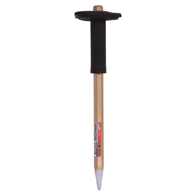 Spitzmeißel 350x18 mm mit Handschutz, achteckig