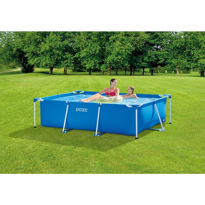 Stahlrahmenpool 2,2 x 1,5 x 0,6 m 28270NP