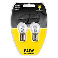 Autoglühbirne 12V 21W P21W BA15S Coyote Vision 2 st.  Blister