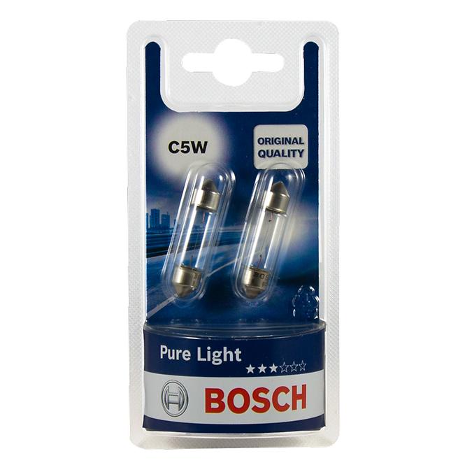 Autoglühbirne 12V 5W C5W Sufit Bosch 2 st. Blister